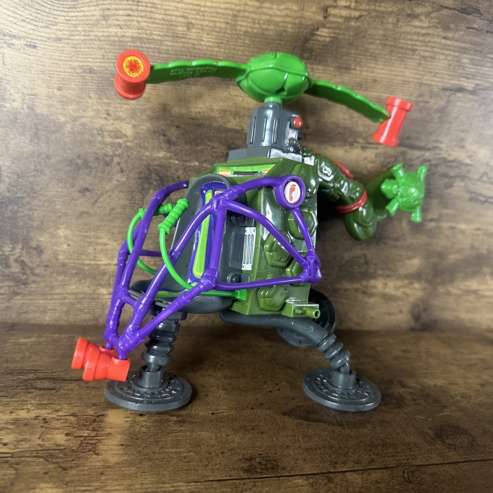 1991 Rocksteady's Pogo Copter TMNT Teenage Mutant Ninja Turtles Fast Shipping
